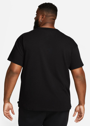Чорна футболка Nike SPORTSWEAR PREMİUM ESSENTİALS
