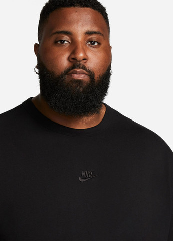 Чорна футболка Nike SPORTSWEAR PREMİUM ESSENTİALS