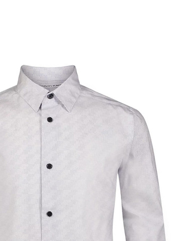 Цветная кэжуал рубашка с абстрактным узором Calvin Klein