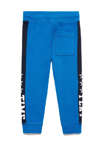 Синие кэжуал демисезонные брюки джоггеры United Colors of Benetton