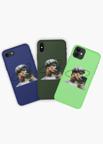 Чехол силиконовый Apple Iphone 11 Pro Max Ренессанс Давид Микеланджело (David Michelangelo) (9232-1201) MobiPrint (219336031)