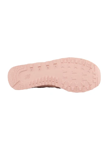 Кроссовки 574 New Balance розовые демисезоны (256006520)