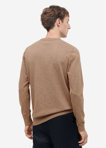 Темно-бежевый демисезонный свитер джемпер H&M