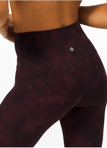 Комбинированные демисезонные легинсы Lululemon Athletica