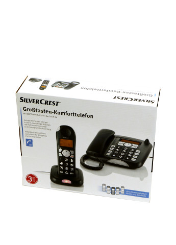 Телефон комбінований з автовідповідачем (2 шт.), 35х25х8 см Silver Crest (154713290)