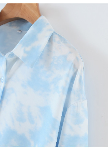Сорочка жіноча в стилі tie dye Cloud Berni Fashion 58580 (240986941)