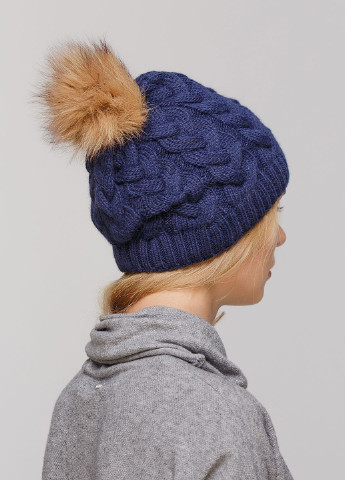 Зимова жіноча тепла шапка на флісовій підкладці 550646 Merlini (249643133)