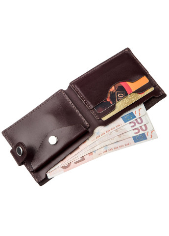 Чоловік шкіряний гаманець 10,5х9х0,5 см Shvigel (229459926)