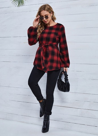 Комбінована блуза для вагітних SHEIN