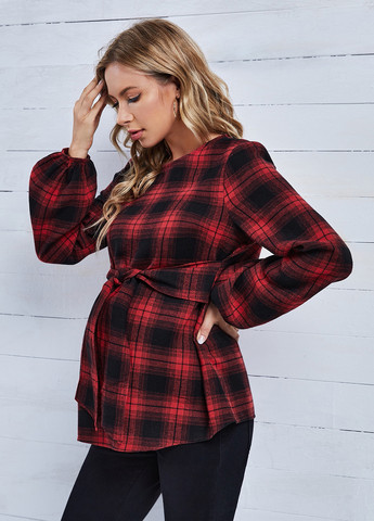 Комбінована блуза для вагітних SHEIN