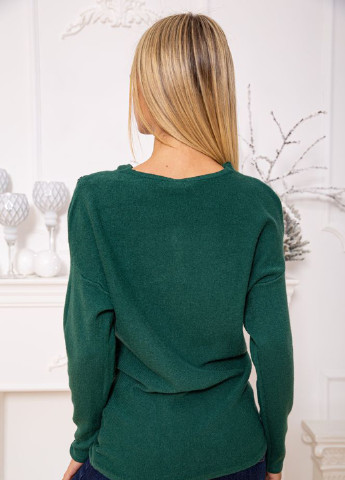Темно-зелений демісезонний светр Ager