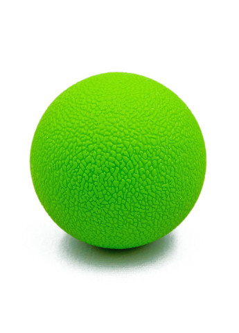 Масажний м'ячик TPR 6,5 см зелений (м'яч для масажу, міофасціального релізу і самомасажу) EasyFit (243205369)