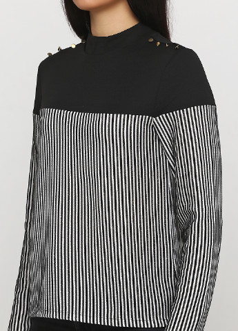 Черно-белый демисезонный свитер Made in Italy