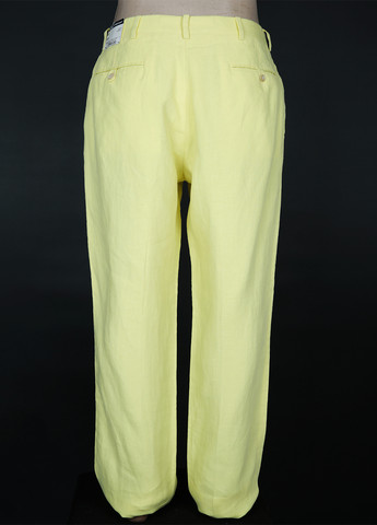 Желтые кэжуал демисезонные прямые брюки Ralph Lauren