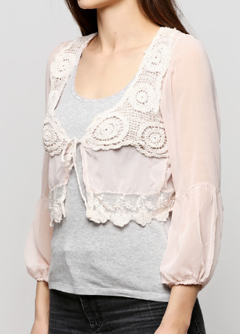 Светло-розовая летняя блуза Mtp