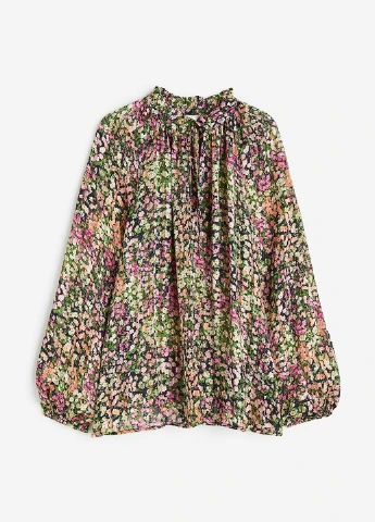 Комбинированная блуза H&M