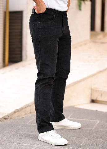 Черные кэжуал демисезонные зауженные брюки Trend Collection