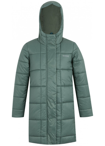 Бирюзовая зимняя куртка куртка-пальто Regatta