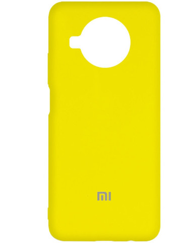 Чехол Silicone Cover My Color Full Protective (A) для Xiaomi Mi 10T Lite / Redmi Note 9 Pro 5G Желтый / Flash Epik (237835173)