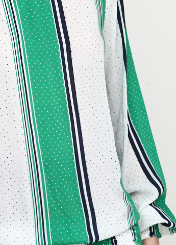 Зеленая демисезонная блуза BRANDTEX COPENHAGEN