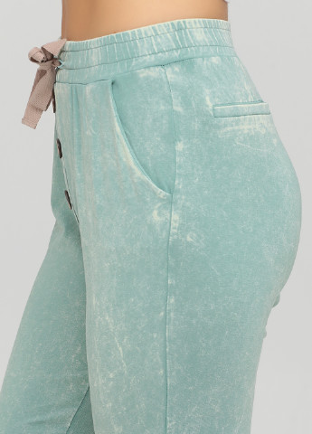 Зеленые кэжуал демисезонные укороченные, джоггеры брюки Arefeva
