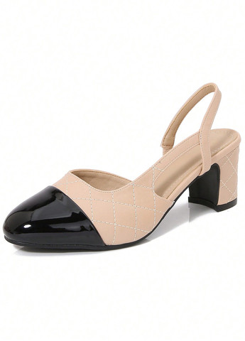 SHEIN Туфли слингбеки бежевый з искусственная кожа, китай — лето (346756408)