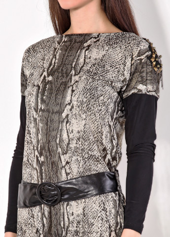 Комбинированное кэжуал платье Miss Miss