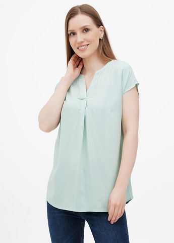 Светло-зеленая летняя блуза Collection L