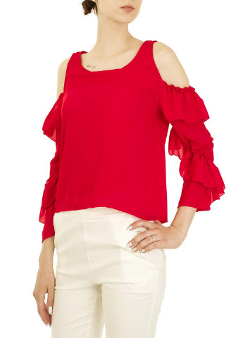 Червона літня блуза Zimo