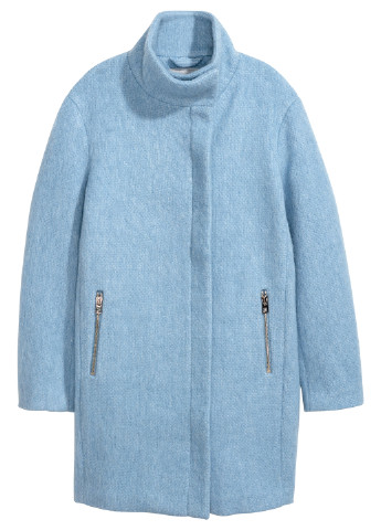 Светло-голубое демисезонное Пальто H&M