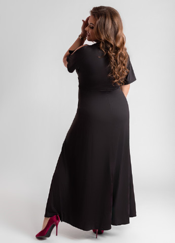 Чорна кежуал сукня Charm Collection однотонна