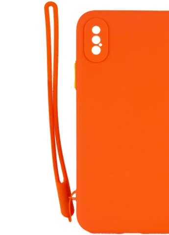 Чохол TPU Square Full Camera для Apple iPhone XS Max (6.5 ') Помаранчевий (is_00000042150_3) Epik (229726477)