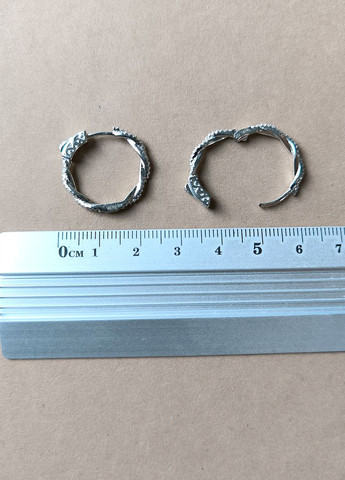 Серьги Silver Flame (301048047)