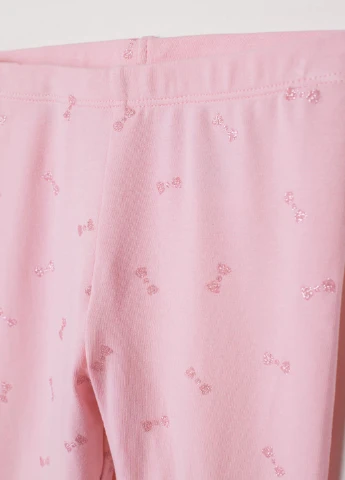 Розовые летние леггинсы H&M