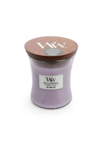 Ароматическая свеча в стекле Medium Lavender Spa 275 г (92492E) WoodWick (227516078)