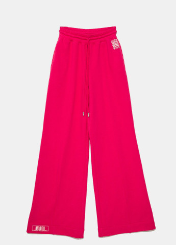 Малинові широкі штани Gepur (250513773)