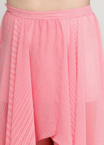 Розовая кэжуал в горошек юбка Kor@Kor макси