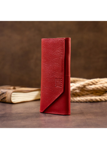 Женский кожаный кошелек-клатч 20х10х2,5 см Grande Pelle (252133593)