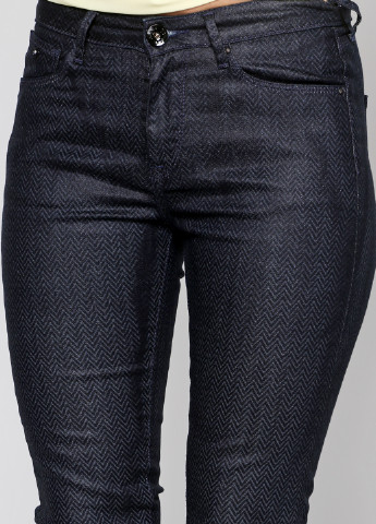 Темно-синие кэжуал летние зауженные брюки Pepe Jeans