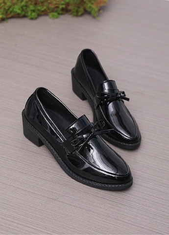 SHEIN Туфлі лофери чорний з штучна шкіра, китай — демісезон (347152702)