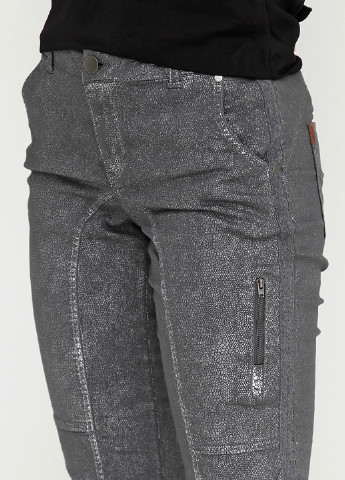 Грифельно-серые кэжуал демисезонные зауженные брюки 2 Biz