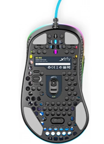 Мышка Xtrfy M4 RGB Miami Blue (XG-M4-RGB-BLUE) Vinga (253545765)