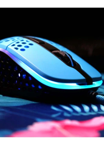 Мышка Xtrfy M4 RGB Miami Blue (XG-M4-RGB-BLUE) Vinga (253545765)