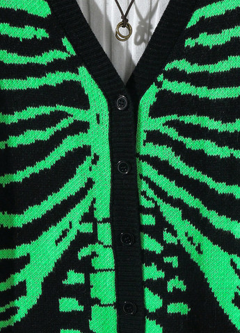 Черный демисезонный кардиган SHEIN