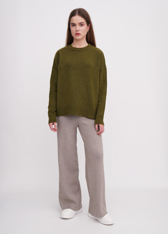 Серый демисезонный свитер EQUILIBRI