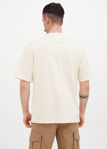 Кремовая футболка H&M