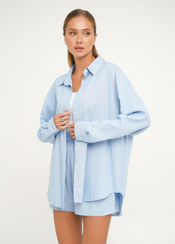 Сорочка жіноча оверсайз з льону KASTA design (294817551)