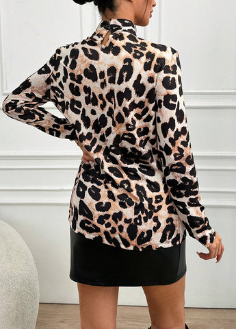 Комбинированная блуза SHEIN