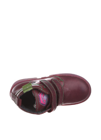 Бордовые кэжуал осенние ботинки Naturino