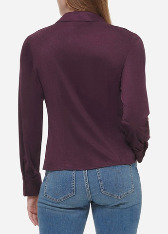 Сливовая блуза Calvin Klein
